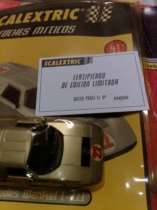 Coche Scalextric Mercedes Wankel 42