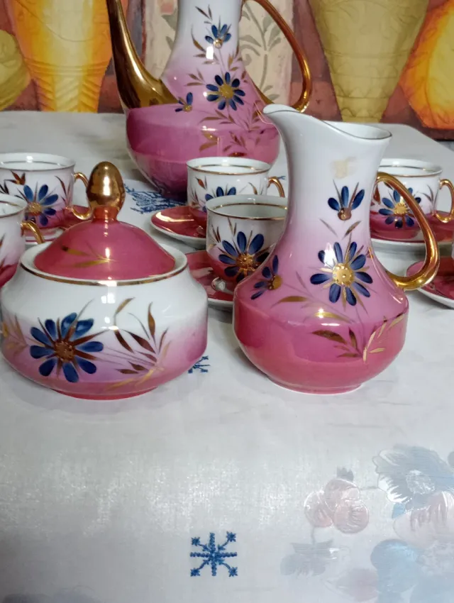 Set caffè in porcellana