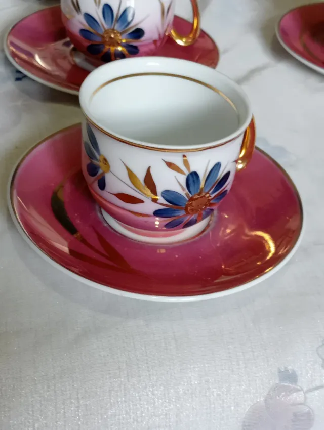 Set caffè in porcellana