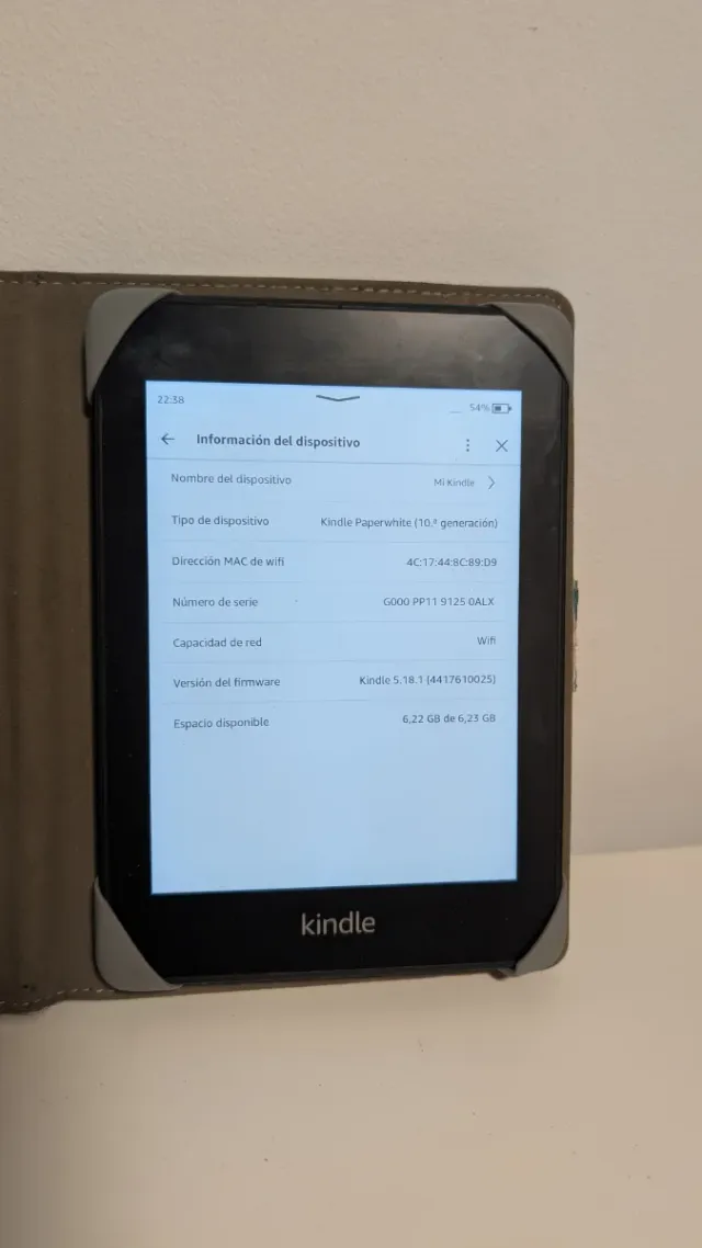 Kindle Paperwhite 10ª Gen Negro