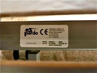 Cama articulada con colchón y carro elevador