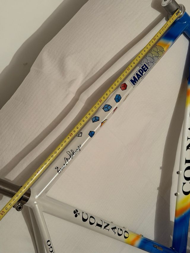 Quadro Colnago Mapei titânio tamanho 56 Shimano 3ttt