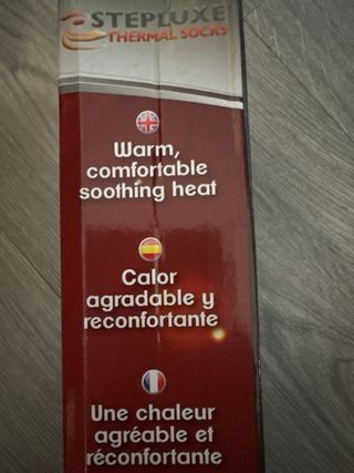 Calcetines Térmicos Stepluxe Eléctricos Negro