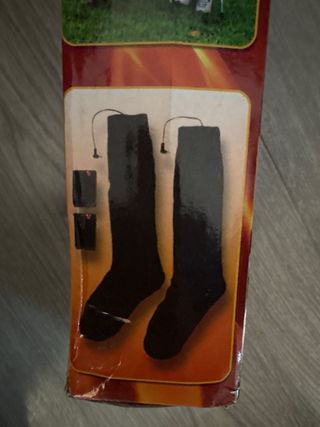 Calcetines Térmicos Stepluxe Eléctricos Negro