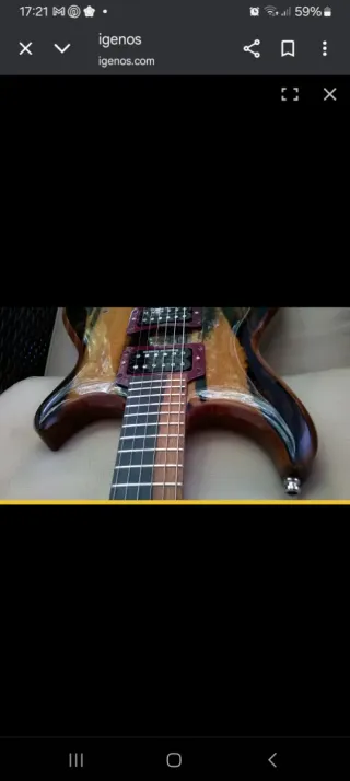Guitarra eléctrica iGenos