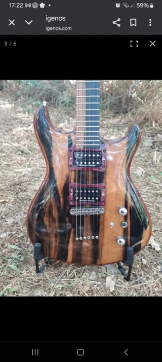 Guitarra eléctrica iGenos