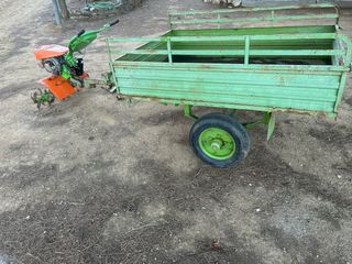 Motocultor Agria con remolque urge vender