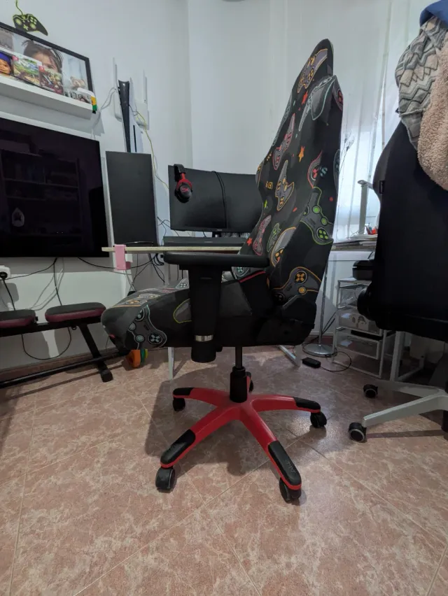 Silla Gaming Gamer Estampado Mandos