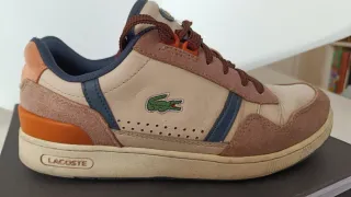 Zapatillas Tenis Lacoste Piel Talla 41