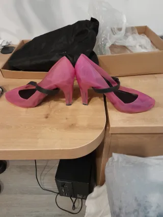 Zapatos United Nude Talla 37 Rosas