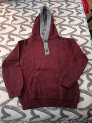 Jersey granate punto 8 años