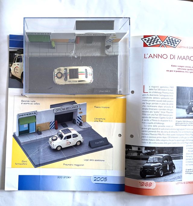 Modellino Fiat 500 L  sc.1:43