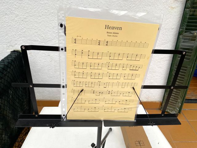 Atril Partituras Música New Bee