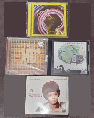 Lote 4 CDs: Blues, Jazz, Soul, R&B