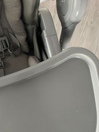 Trona bebé 3 posiciones desde 0m con ruedas