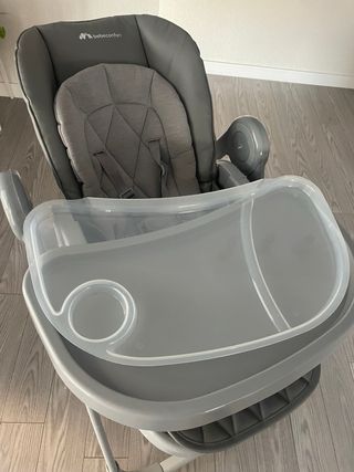 Trona bebé 3 posiciones desde 0m con ruedas