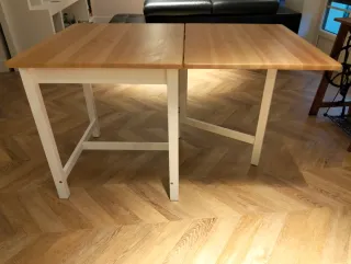 Urgente! Mesa extensible Ikea madera y metal