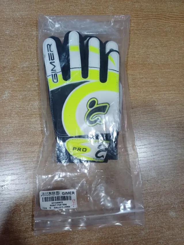 Guanti portiere Gimer bambini misura 7