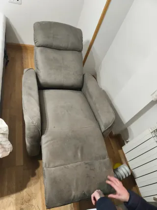 Se venden 2 sillón relax gris