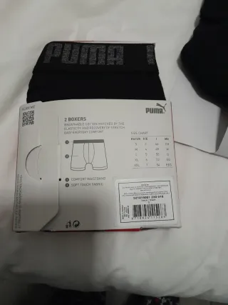 Boxers Puma Talla S Pack 2