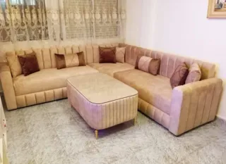 Sofá modular gris personalizado