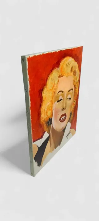 Marilyn Monroe. Oleo original 90s