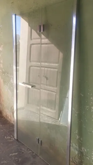 Mampara de ducha de cristal