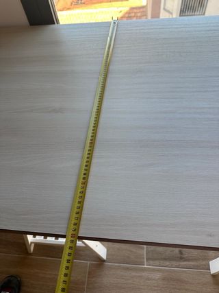 Mesa escritorio caballetes regulables madera