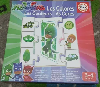 Puzzle Pj Masks Los Colores Educa 3-4 años