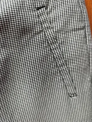 Pantalón Sfera Mujer Gris y Blanco