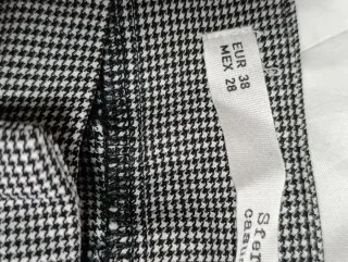 Pantalón Sfera Mujer Gris y Blanco