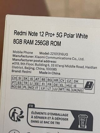 Xiaomi Redmi Note 12 Pro+ 5G