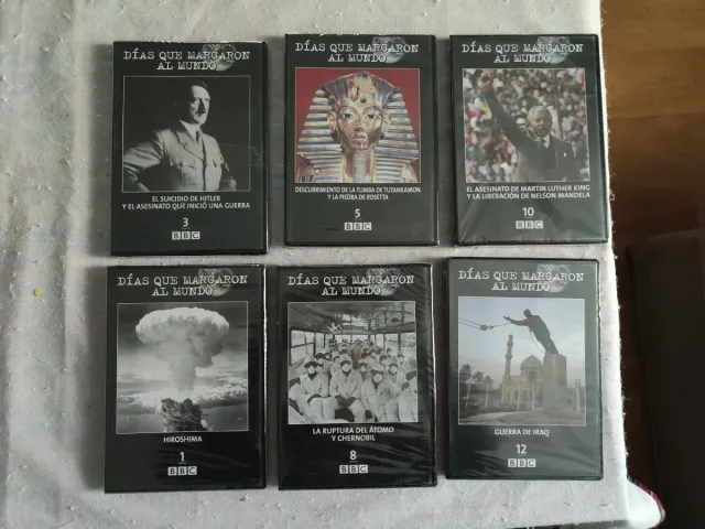 Lote Días que marcaron al mundo. PRECINTADOS