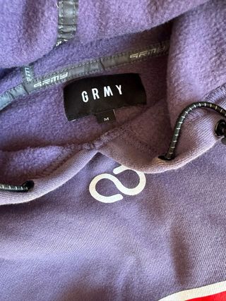 Conjunto chándal Grimey morado y rojo
