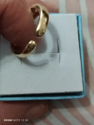 Anillo oro circonitas rosas