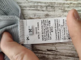 Camiseta tirantes gris Lefties talla M