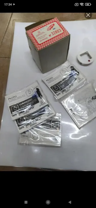 Piloto luz mecanismos SIMÓN serie 32