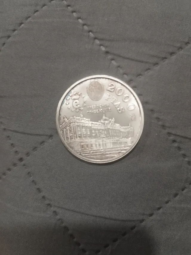 Moneda Plata Conmemorativa España 1995