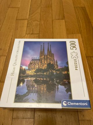 Puzzle Clementoni 500 piezas Sagrada Familia