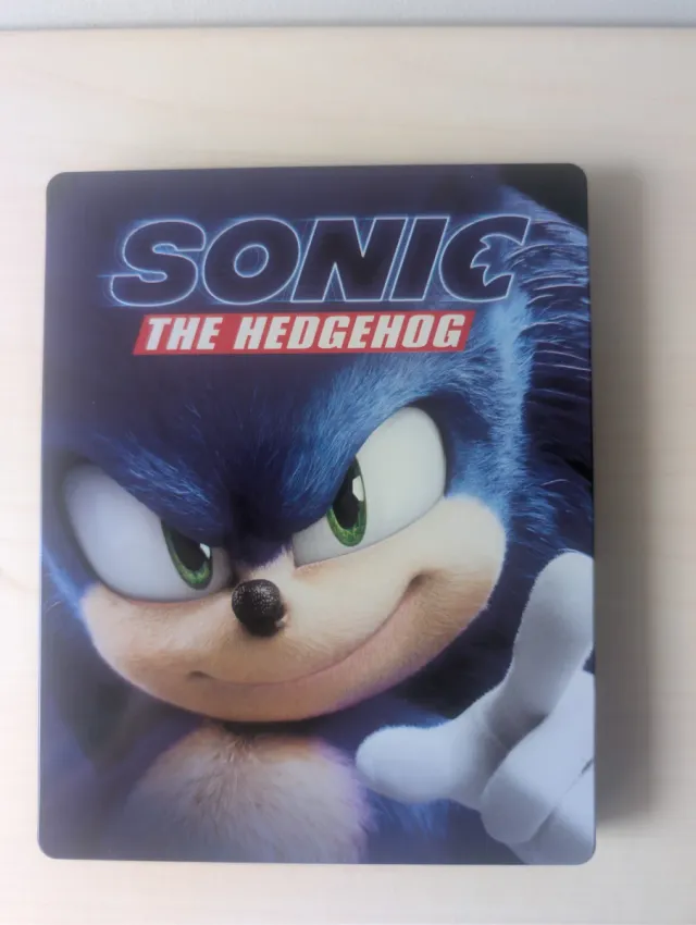Sonic la película 4k bluray steelbook nuevo