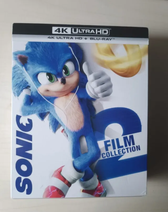 Sonic la película 4k bluray steelbook nuevo