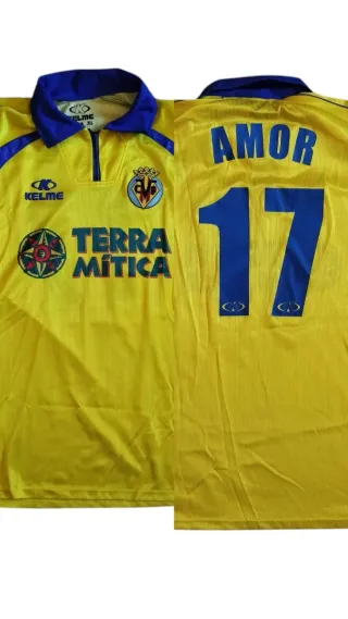 Camiseta Kelme Villarreal2000 2001 player issue