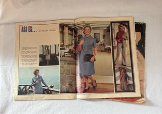 revistas HOGAR Y MODA año 1972 .- 2 unidades