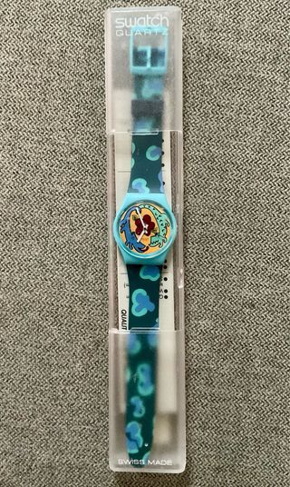 Swatch Gent Cayman Azul y Verde