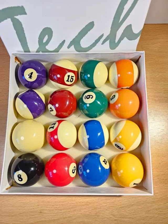 Set de bolas de billar