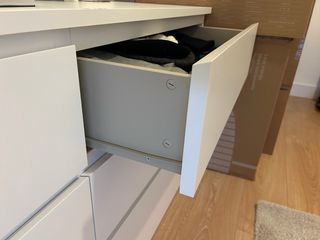 Cómoda NUEVA de 6 cajones MALM Ikea blanca