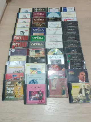 Lote CDs Música Clásica y Ópera
