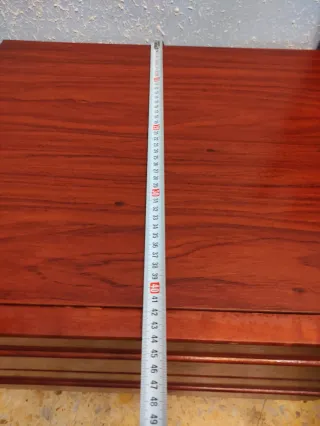 Cabecero + 2 mesitas + somier (con patas) 120*180