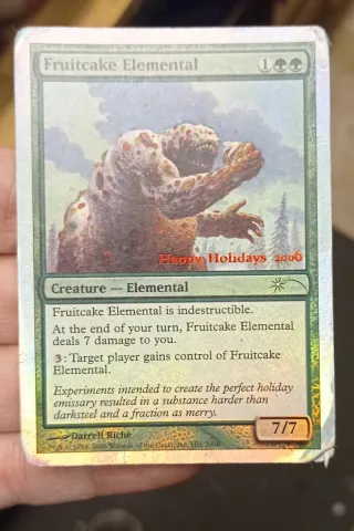 Carta Magic Fruitcake Elemental 7/7