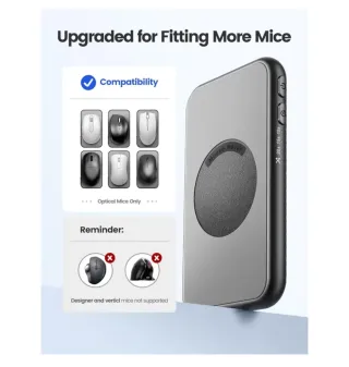 Jiggler Ratón Indetectable Ultrafino Silencioso